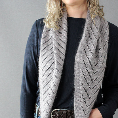 Dew Drops Scarf Knitting Pattern