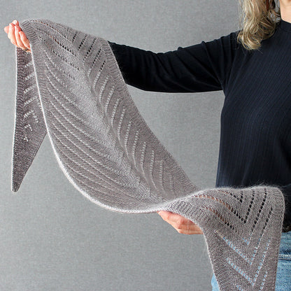 Dew Drops Scarf Knitting Pattern