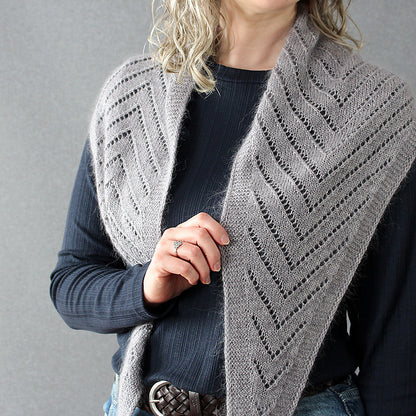 Dew Drops Scarf Knitting Pattern