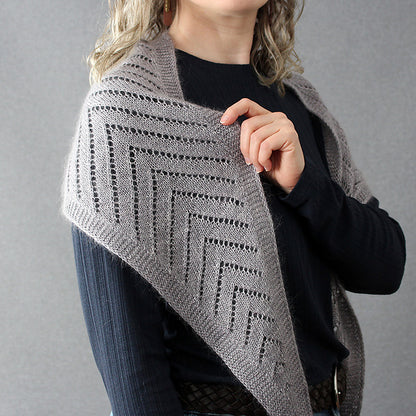 Dew Drops Scarf Knitting Pattern