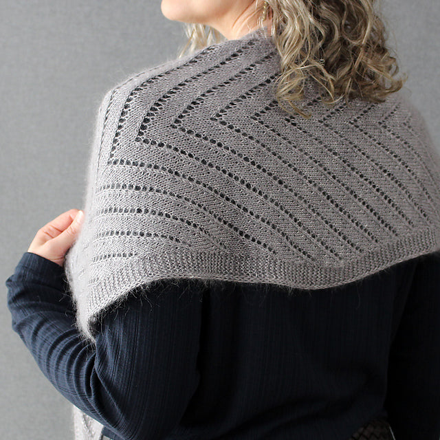 Dew Drops Scarf Knitting Pattern