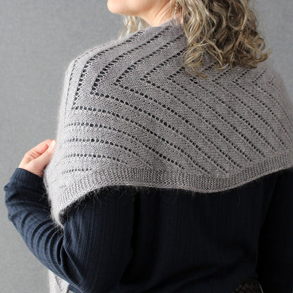 Dew Drops Scarf Knitting Pattern