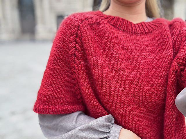 Raglan Tee Knitting Pattern