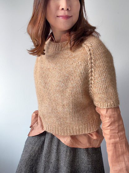 Raglan Tee Knitting Pattern