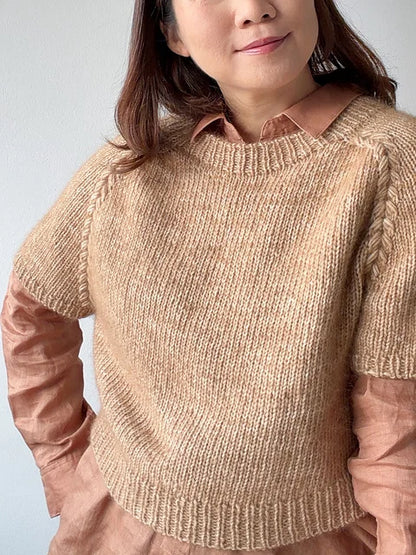Raglan Tee Knitting Pattern
