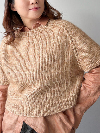 Raglan Tee Knitting Pattern