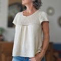 Relaxed Summer Top Knitting Pattern
