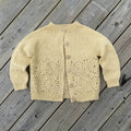 Kids Flower Cardigan Knitting Pattern