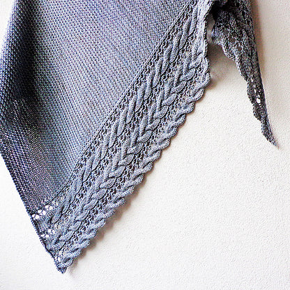 Cloudfall Shawl Knitting Pattern