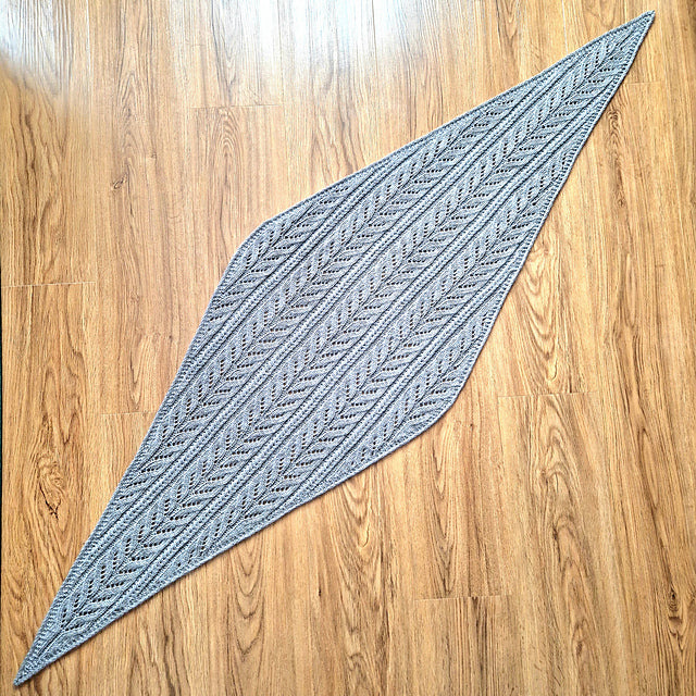 Fern Lace Wrap Knitting Pattern