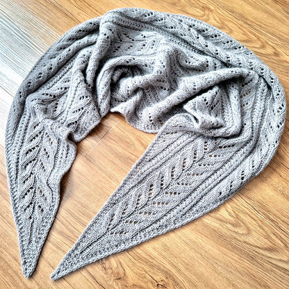 Fern Lace Wrap Knitting Pattern