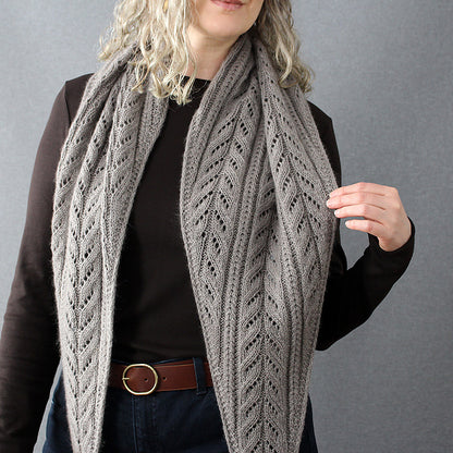 Fern Lace Wrap Knitting Pattern