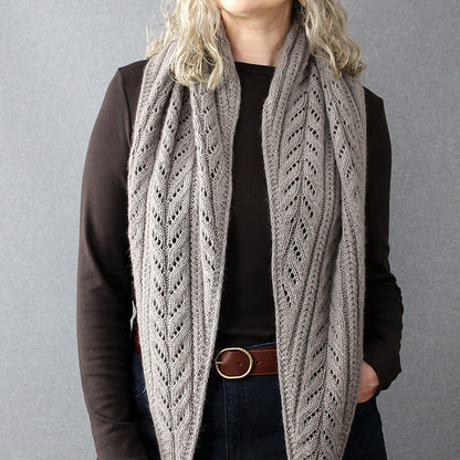 Fern Lace Wrap Knitting Pattern