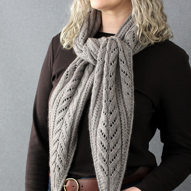 Fern Lace Wrap Knitting Pattern