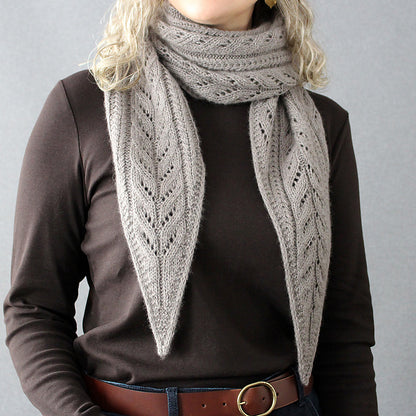 Fern Lace Wrap Knitting Pattern