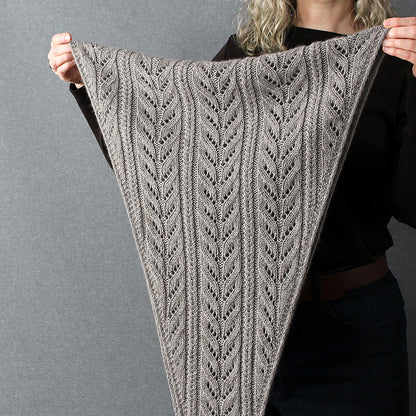 Fern Lace Wrap Knitting Pattern