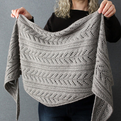 Fern Lace Wrap Knitting Pattern