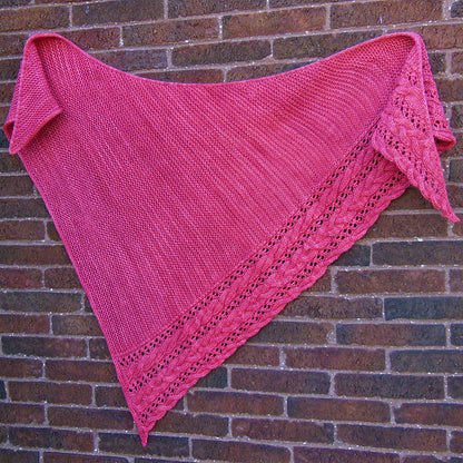 Cloudfall Shawl Knitting Pattern