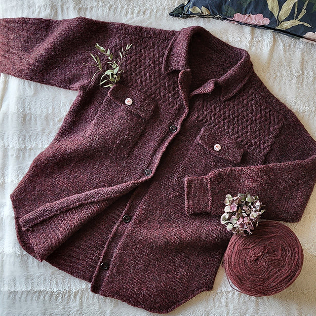 Roadtrip Shacket Knitting Pattern