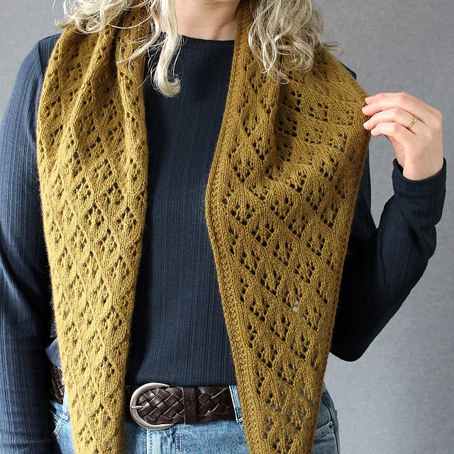 Lace Scarf Knitting Pattern