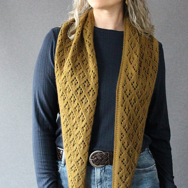 Lace Scarf Knitting Pattern