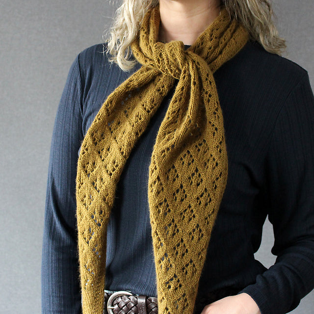 Lace Scarf Knitting Pattern