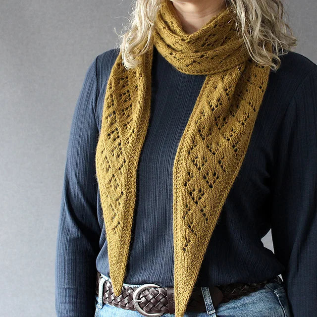 Lace Scarf Knitting Pattern
