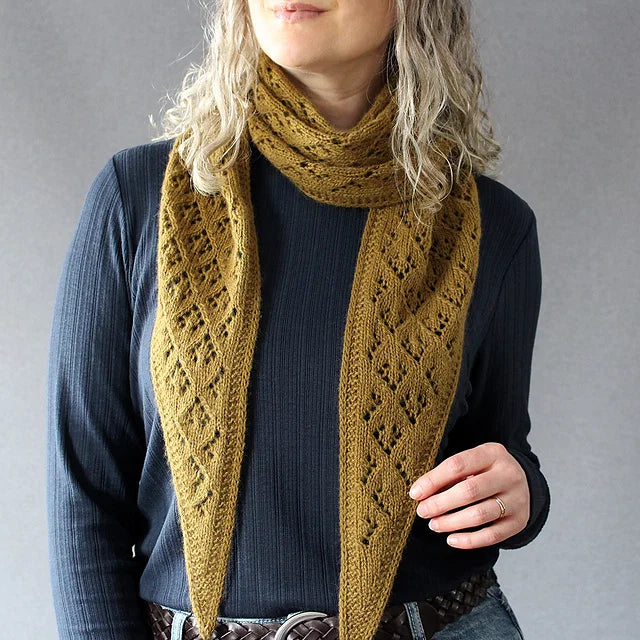 Lace Scarf Knitting Pattern