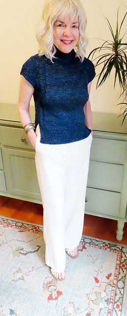 Slipover Tee  Knitting Pattern