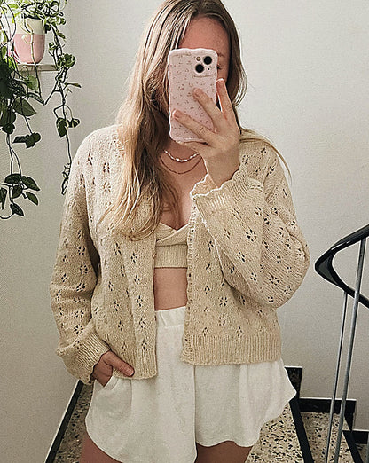 Lace Cardigan Knitting Pattern