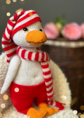 Christmas Goose Knitting Pattern