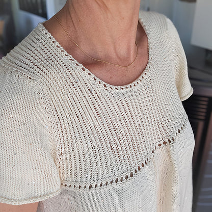 Relaxed Summer Top Knitting Pattern