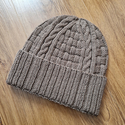 Chocolate Hat knitting Pattern