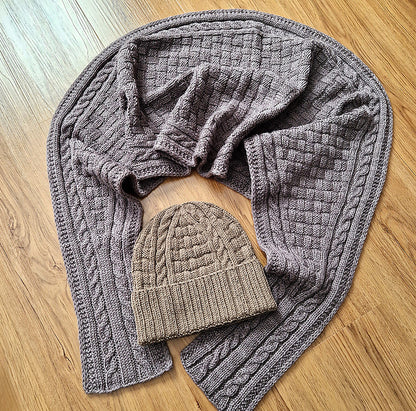 Chocolate Hat knitting Pattern