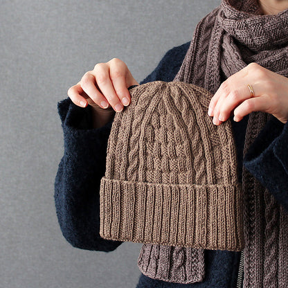 Chocolate Hat knitting Pattern