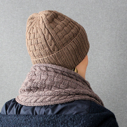 Chocolate Hat knitting Pattern