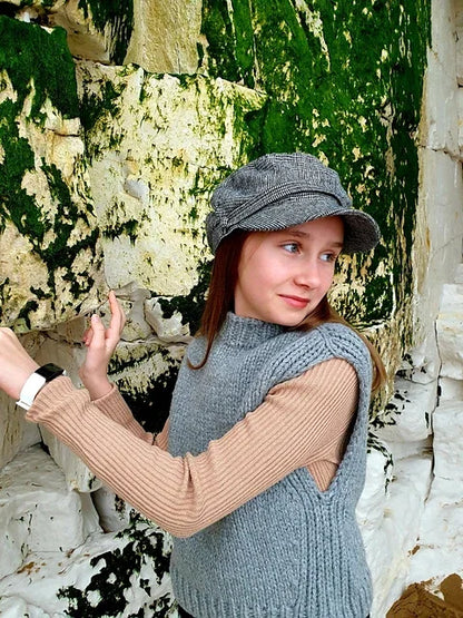 Slipover Vest Knitting Pattern
