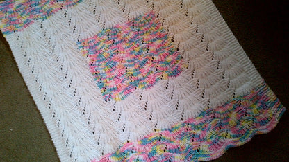 Seashell Blanket Knitting Pattern