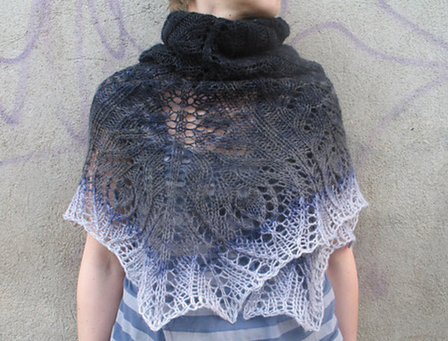 Lace Shawl Knitting Pattern