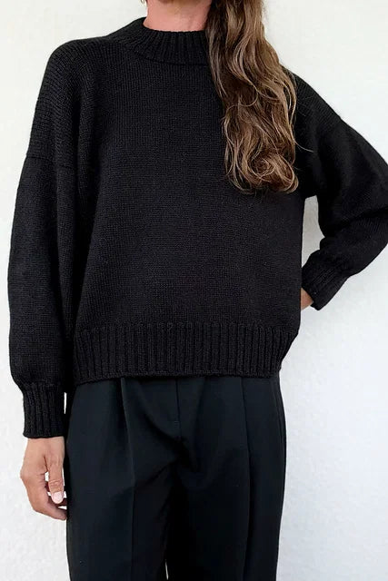 Saddle Sweater Knitting Pattern