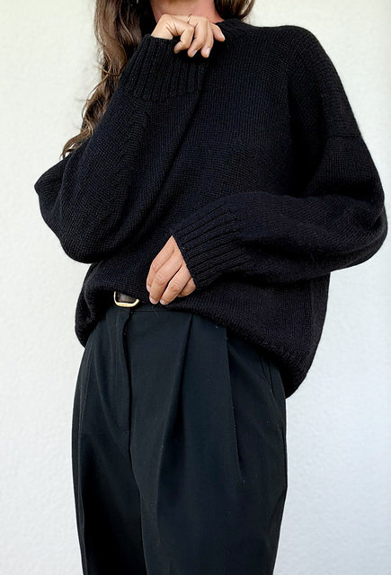 Saddle Sweater Knitting Pattern