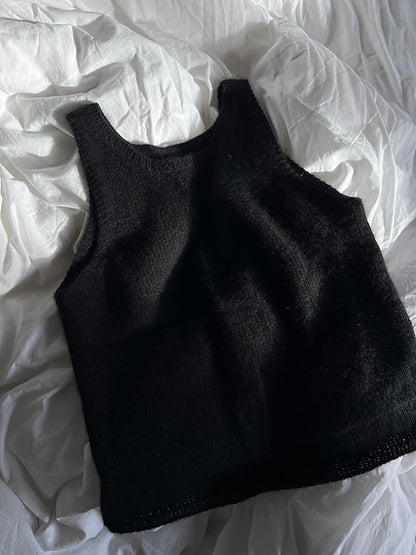 Basic Tank Top Knitting Pattern
