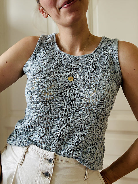 Lace Summer Top Knitting Pattern