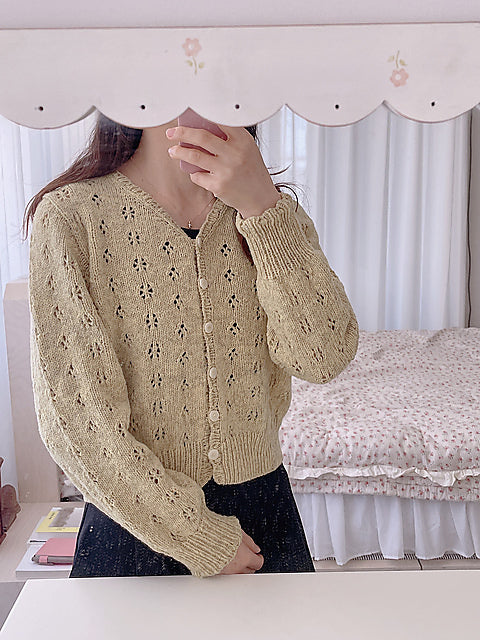 Lace Cardigan Knitting Pattern