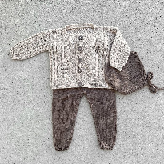 Cozy Cables Baby Knitting Pattern