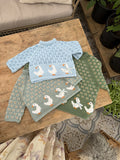 Kids Motif Sweater Knitting Pattern