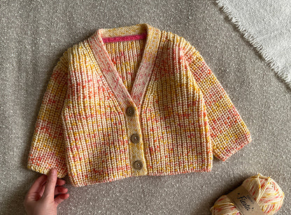 Tiny Sprinkle Cardigan Knitting Pattern