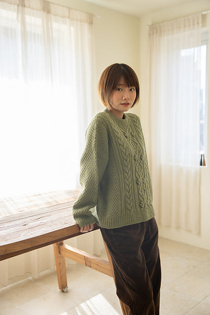 Bobble Sweater Knitting Pattern