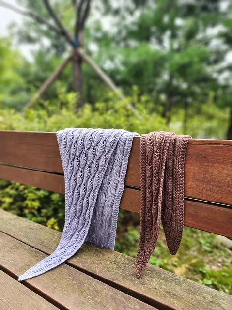 Waves Scarf Knitting Pattern