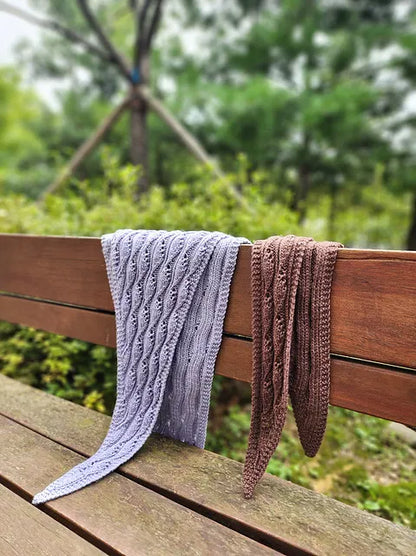 Waves Scarf Knitting Pattern